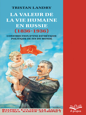 cover image of La valeur de la vie humaine en Russie (1836-1936)
